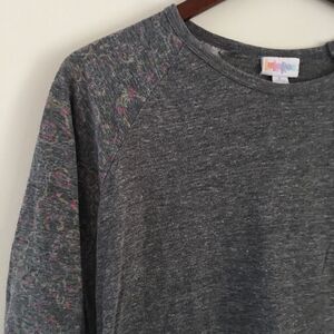 LuLaRoe Randy baseball tee with 3/4 sleeves | Size Large